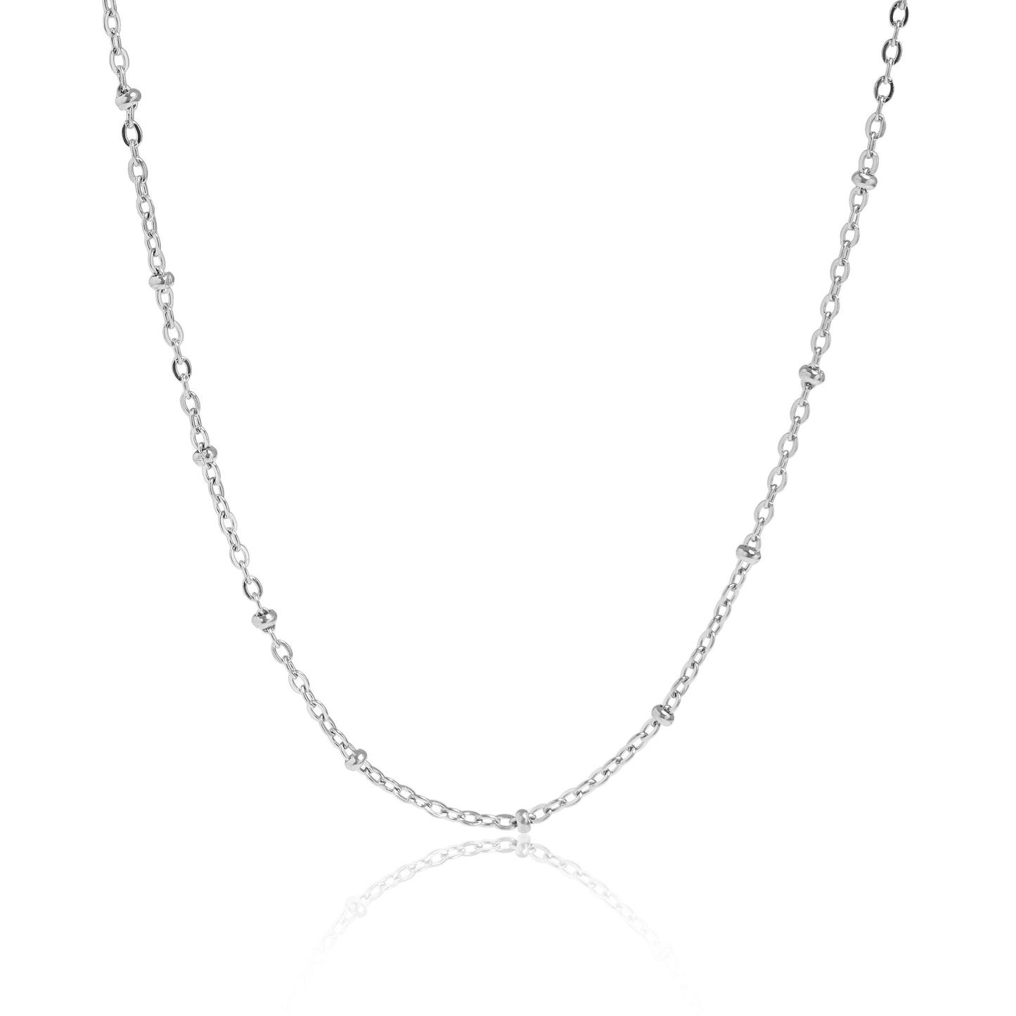 Isla Luna Dainty Satellite Chain Necklace