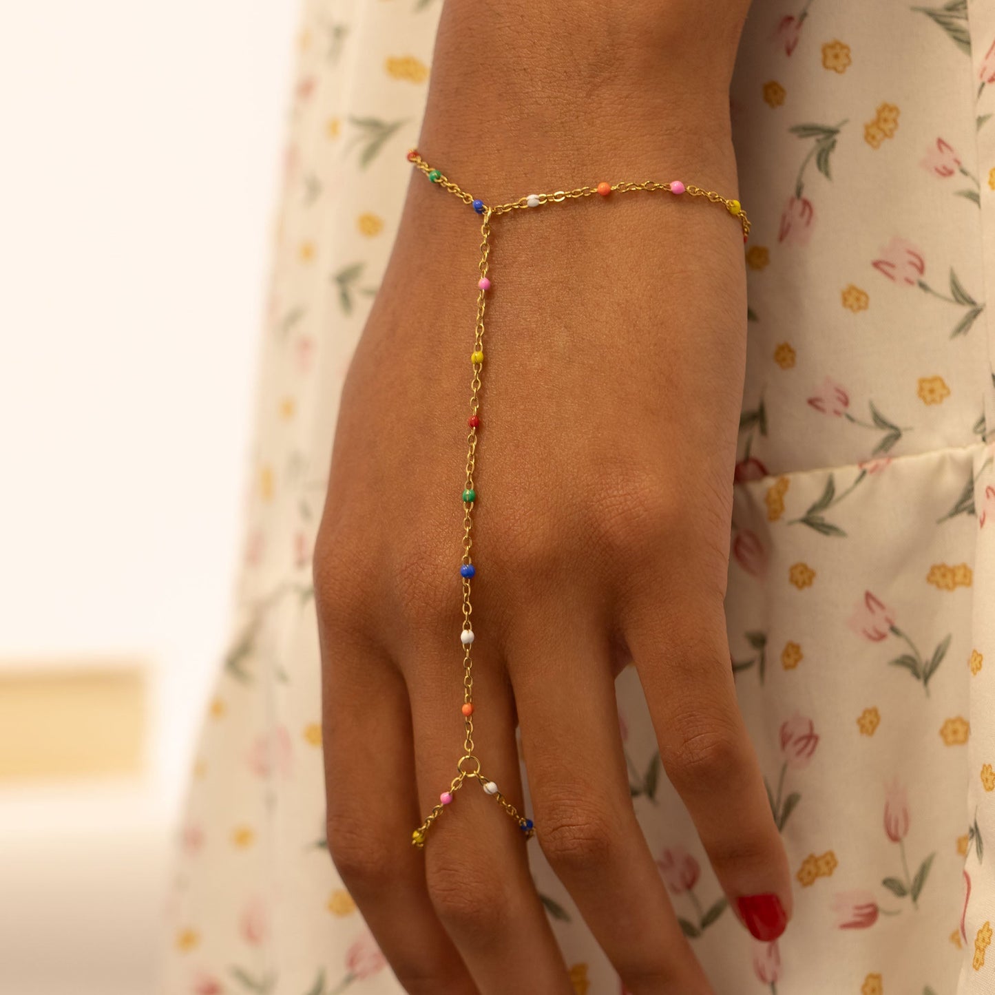 Boho Beach Hand Chain