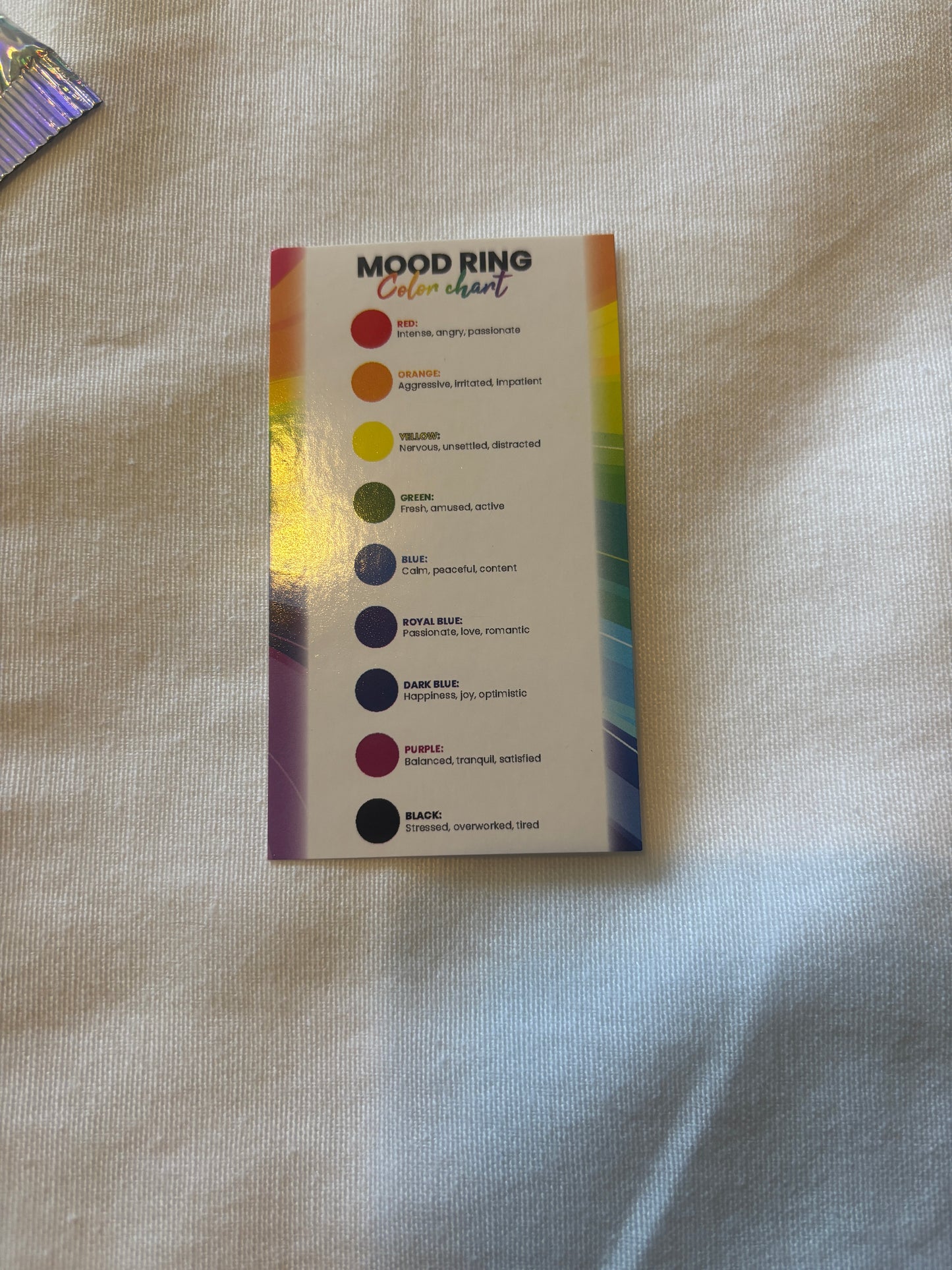 Mahalo Oval Mood Ring