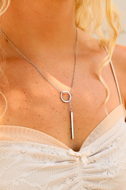 Low Tide Lariat Necklace