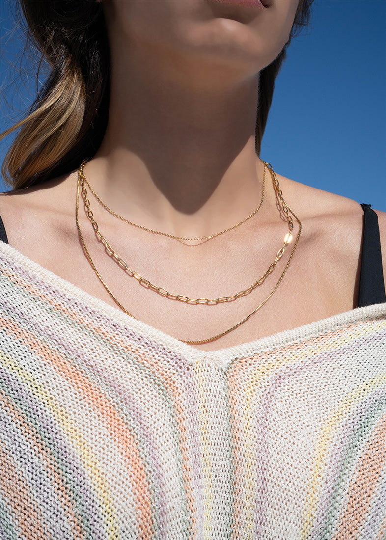 North Shore Three Layer Necklace