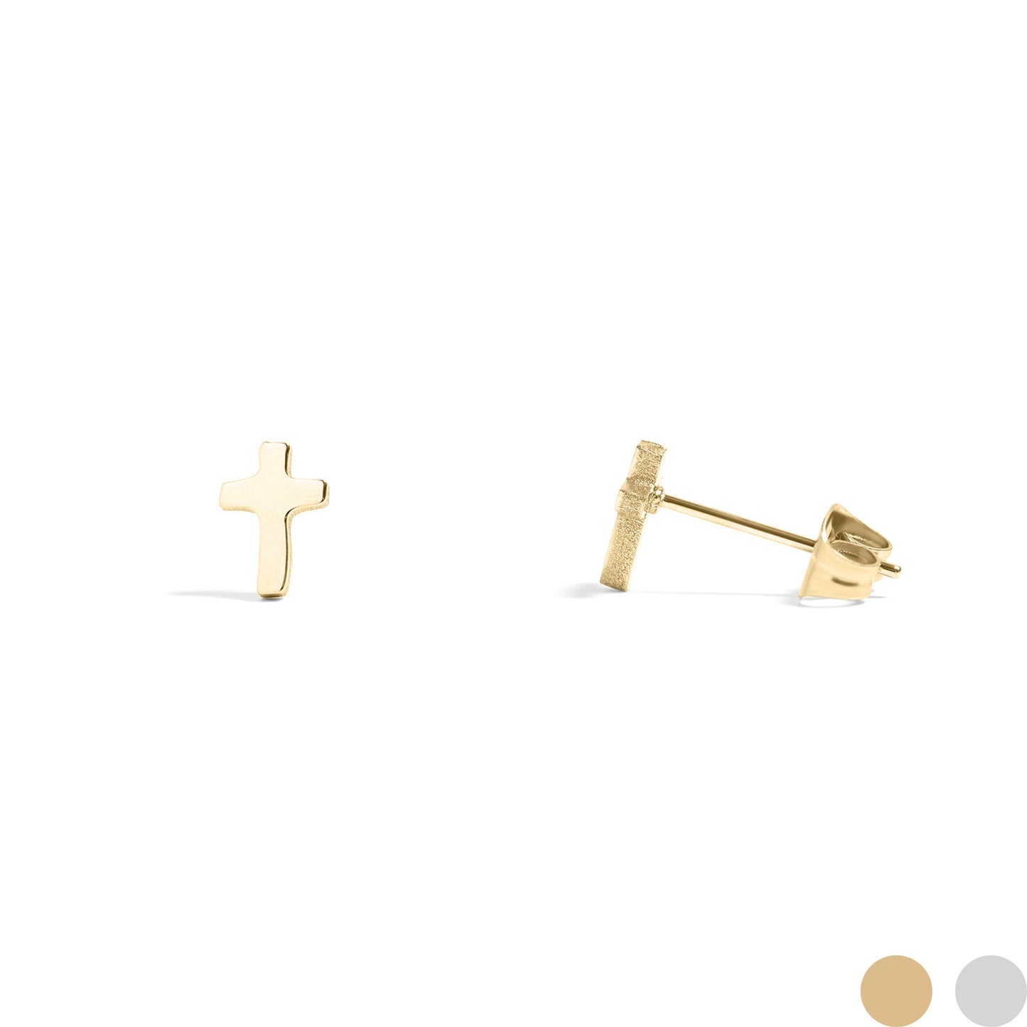 Salt & Light Cross Earrings