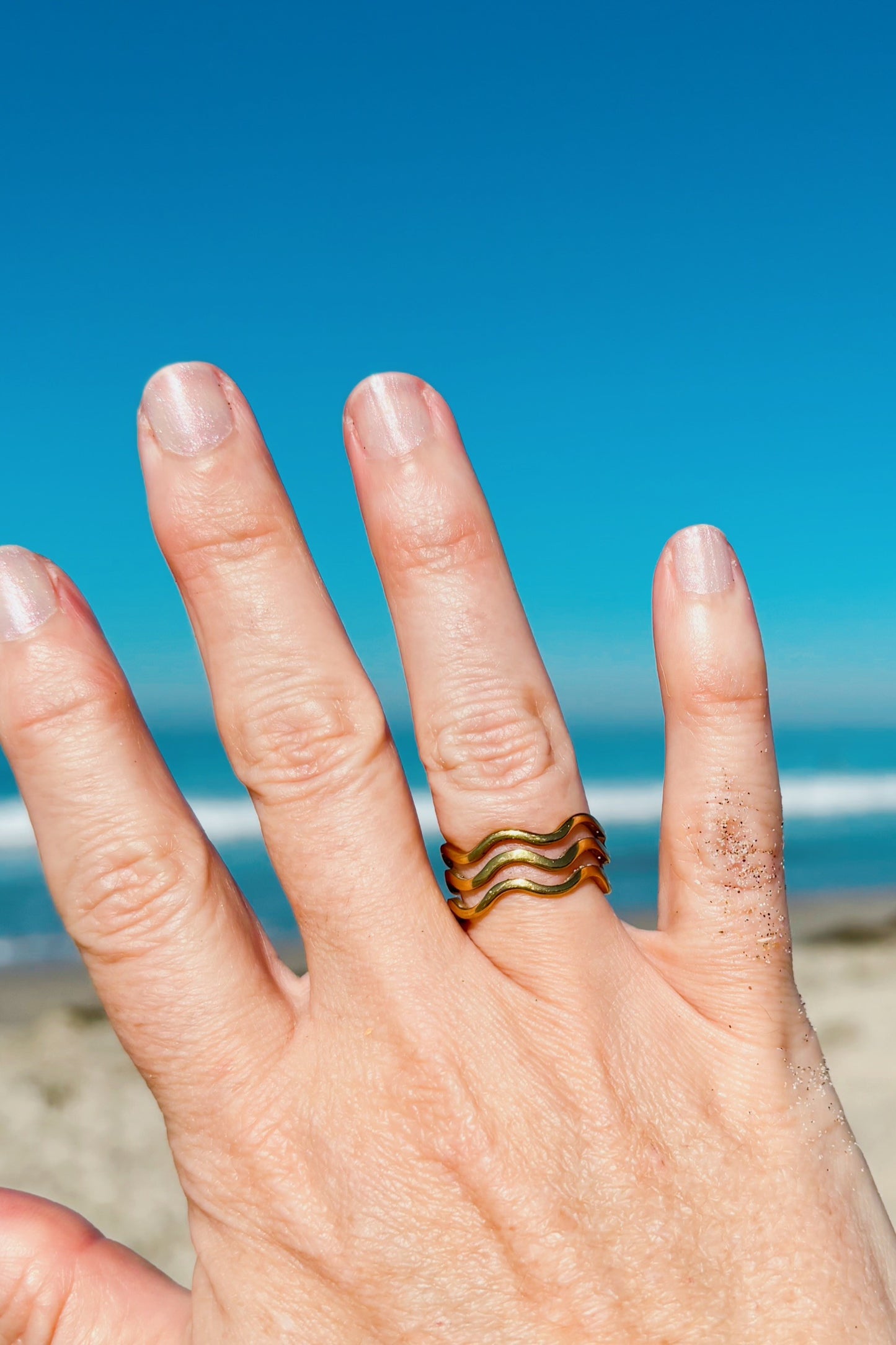 Waverider Triple Wave Ring